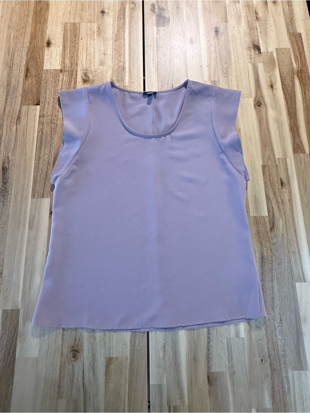 Women's Smokey Pink Sleeveless Shell Top